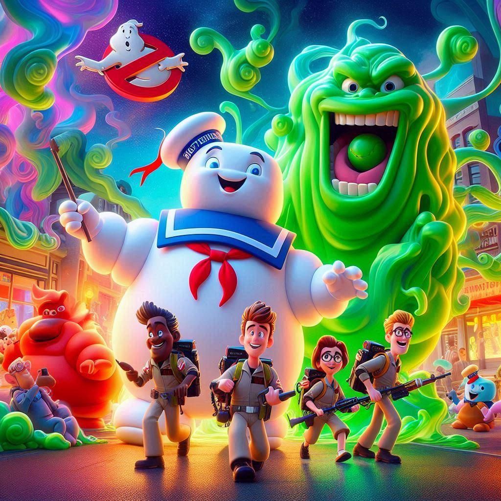 Ghostbusters by Pixar