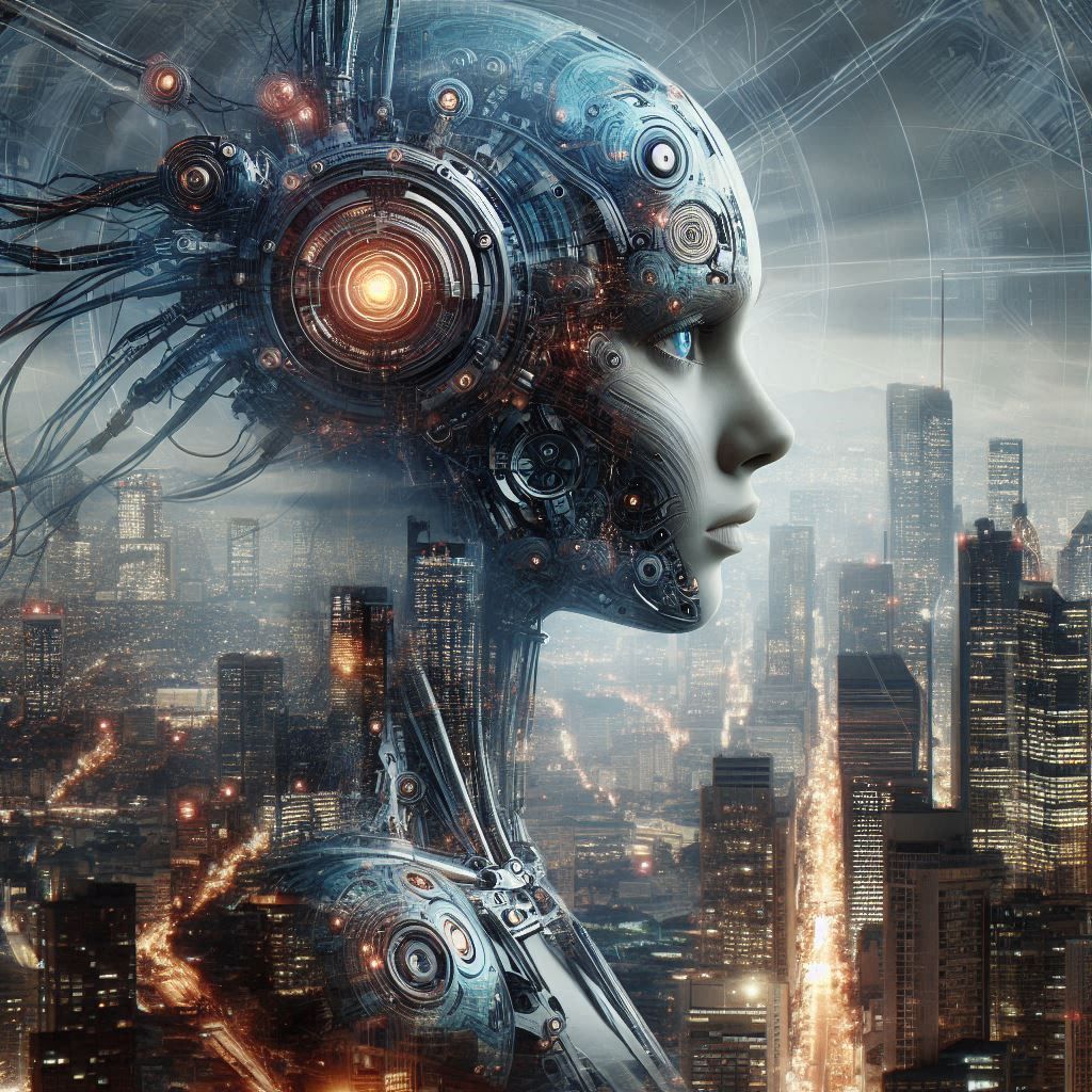 double exposure beautiful fantasy portrait landscape..