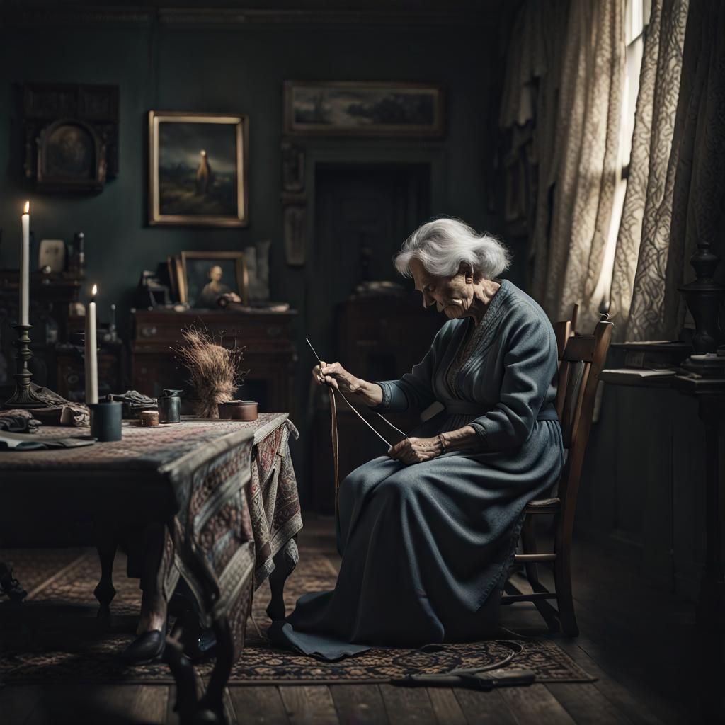Grandma  by @BokeMeNogniGekoze