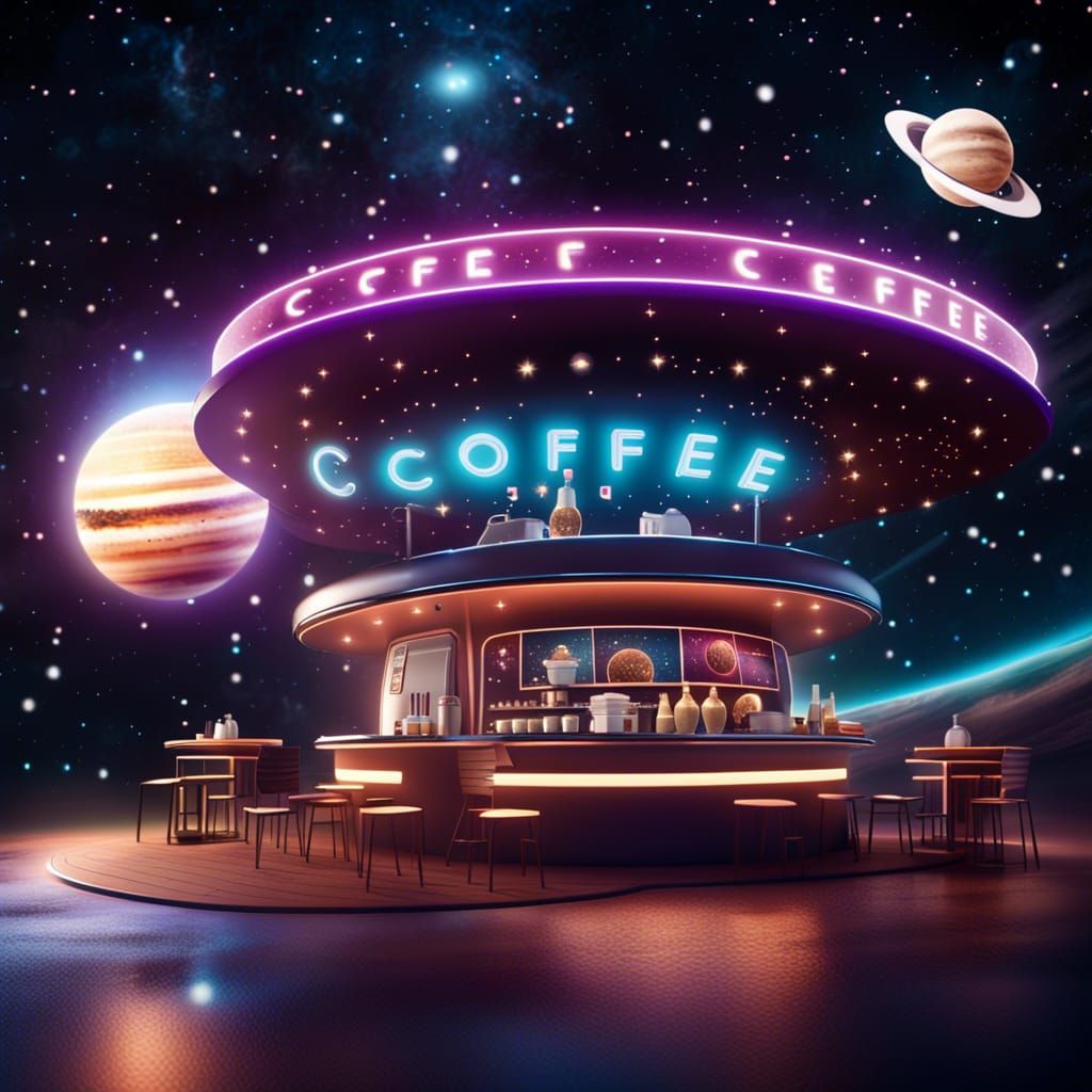 A welcome sight. Drive by coffee shop.  by @Merilyn