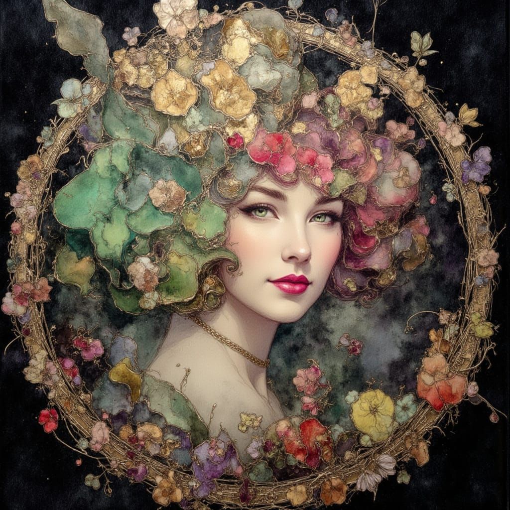 by Anne Bachelier, Lisi Martin and Susan Seddon Boulet <lora:Earth and scratch:1.0>