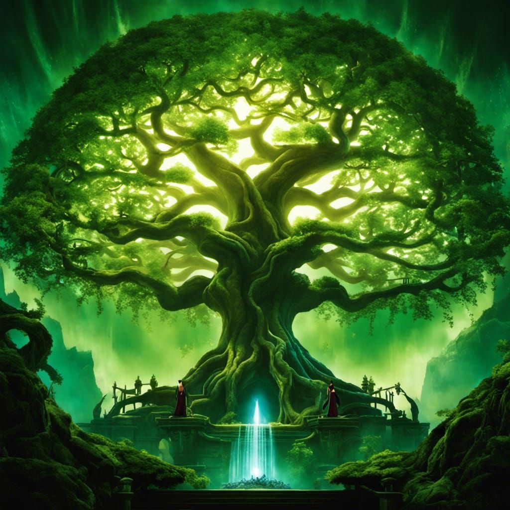 Spirit Tree - AI Generated Artwork - NightCafe Creator