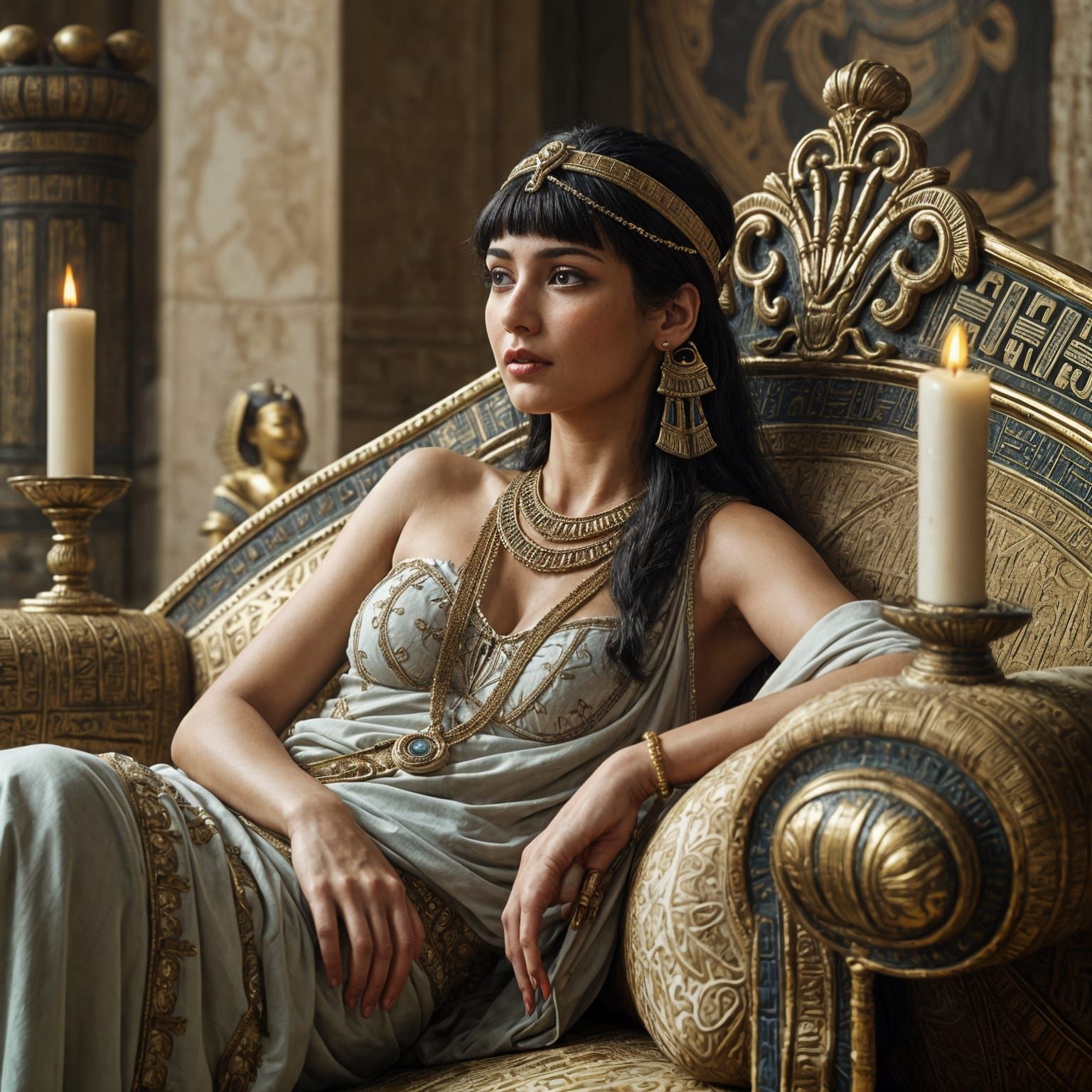 Egyptian and tired  by @Marzian 7