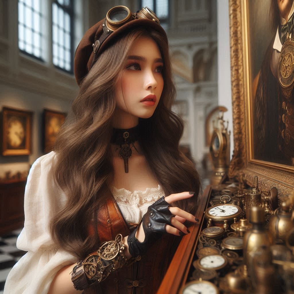 In a steampunk museum