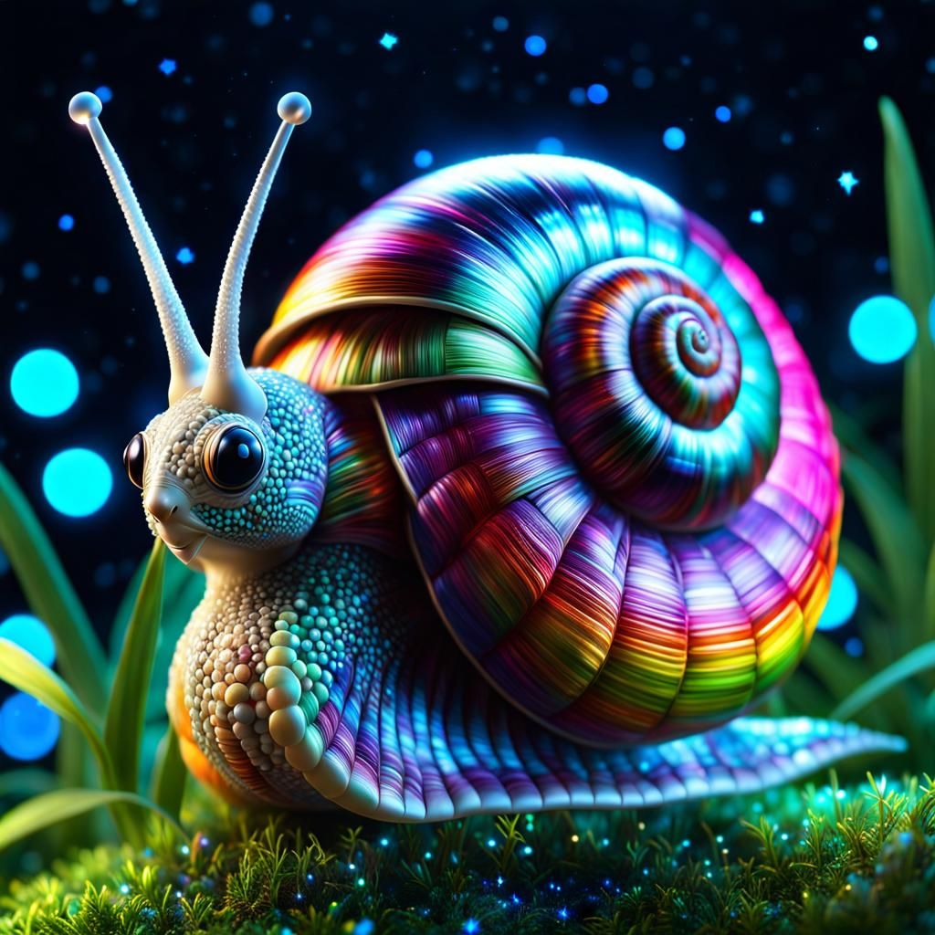 Magic snail   by @Manaland