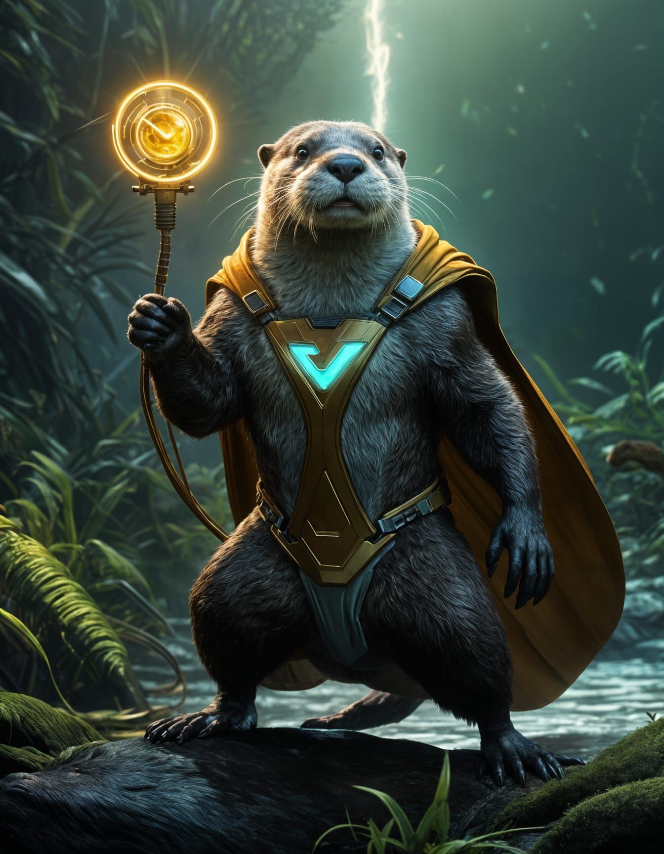 Super otter  by @photon