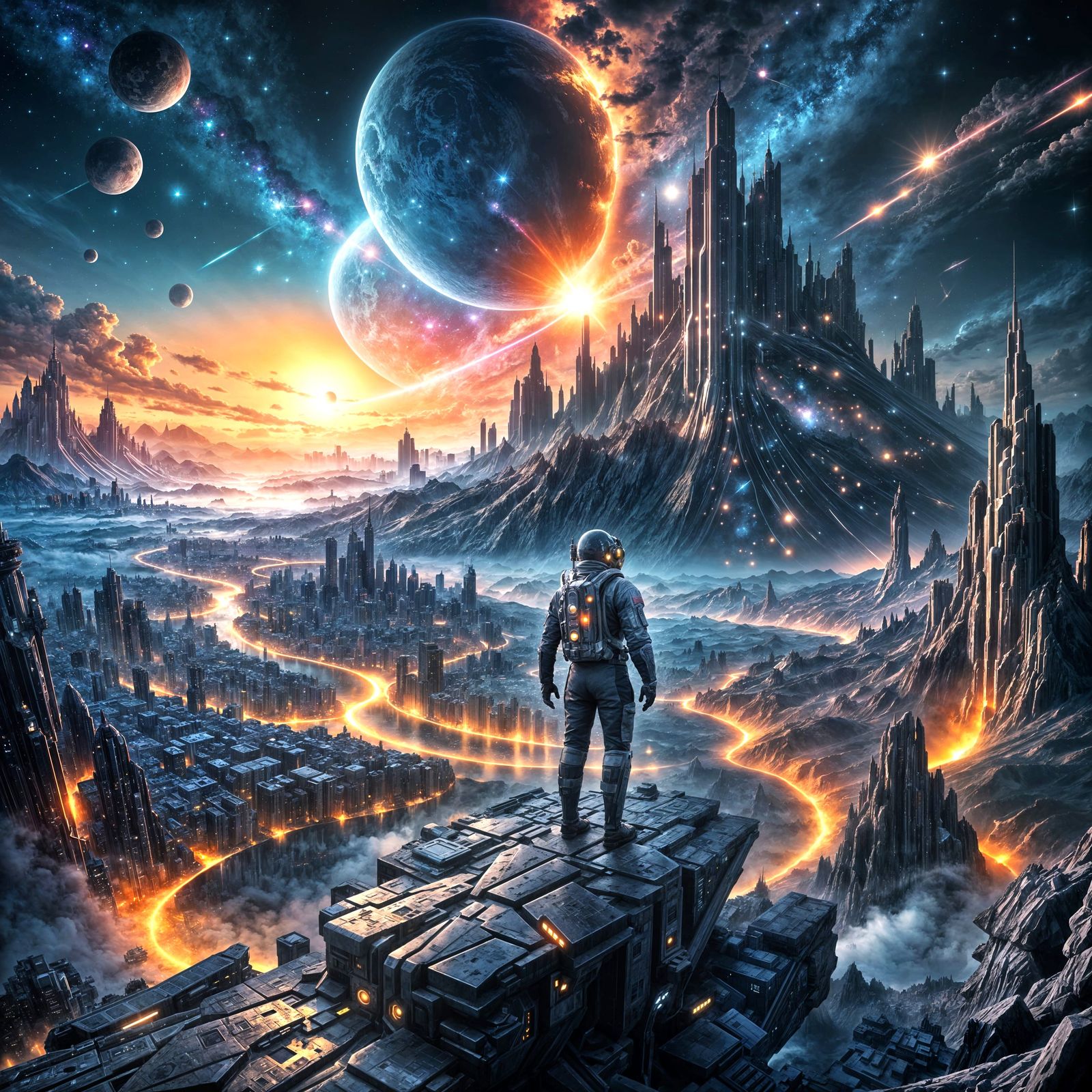 The  Courage to Explore Galactic Life  by @Richcruise Liu