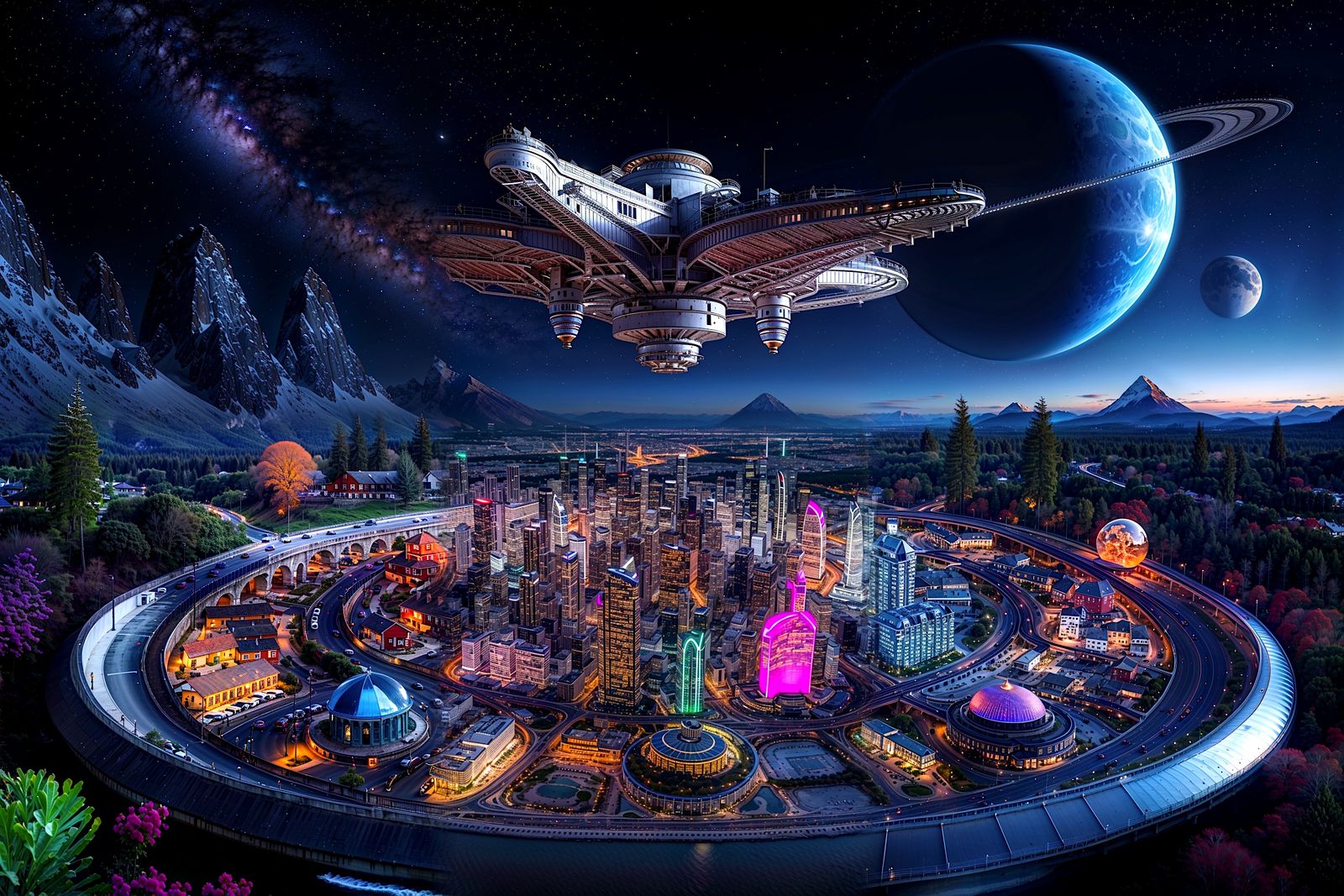 A Postcard from the Galaxy