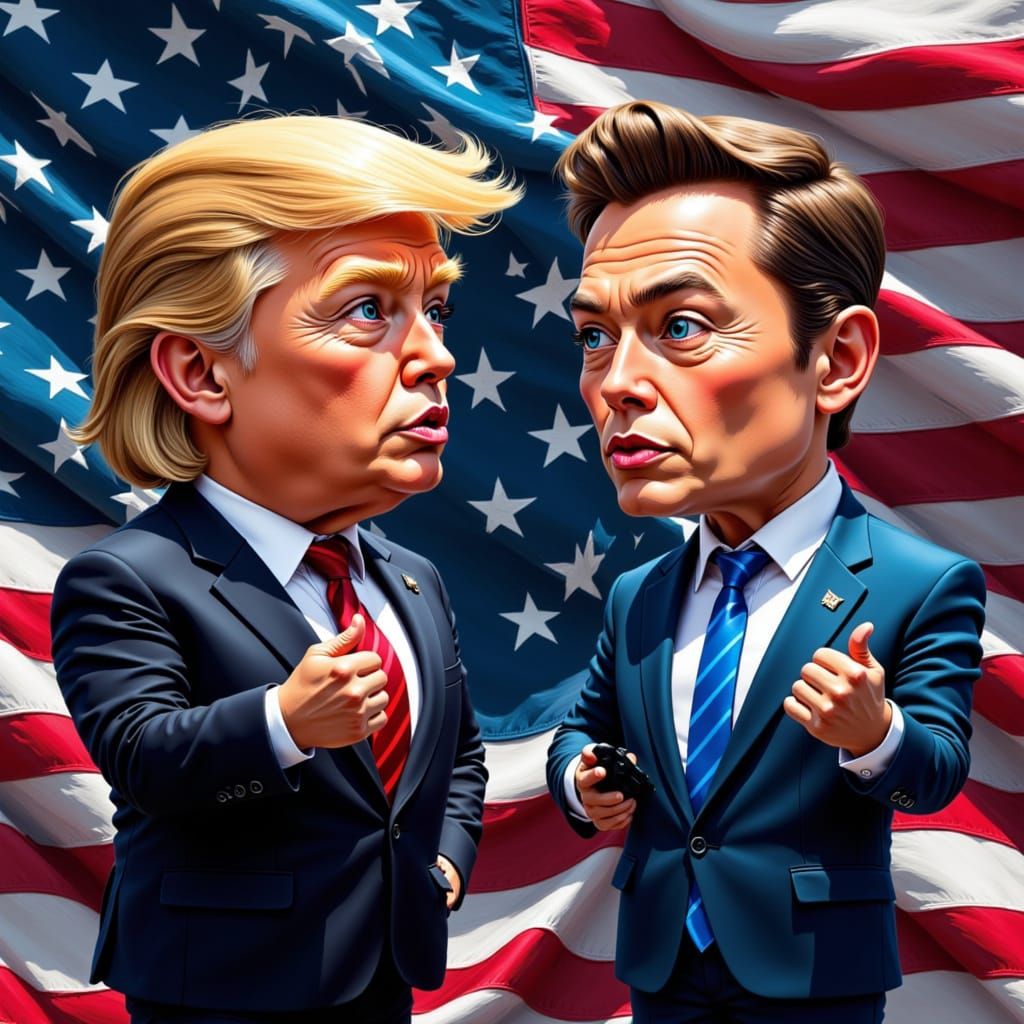 Trump &  Elon Musk
