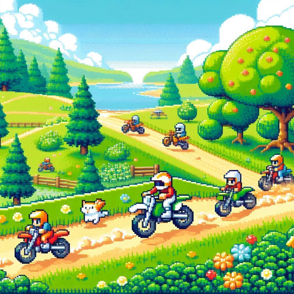 Enduro Racer, ZX spectrum 1989