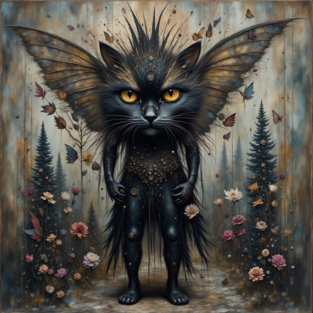 I don't know what monstrosity this is, but I want to cuddle them  by @Alexander Void