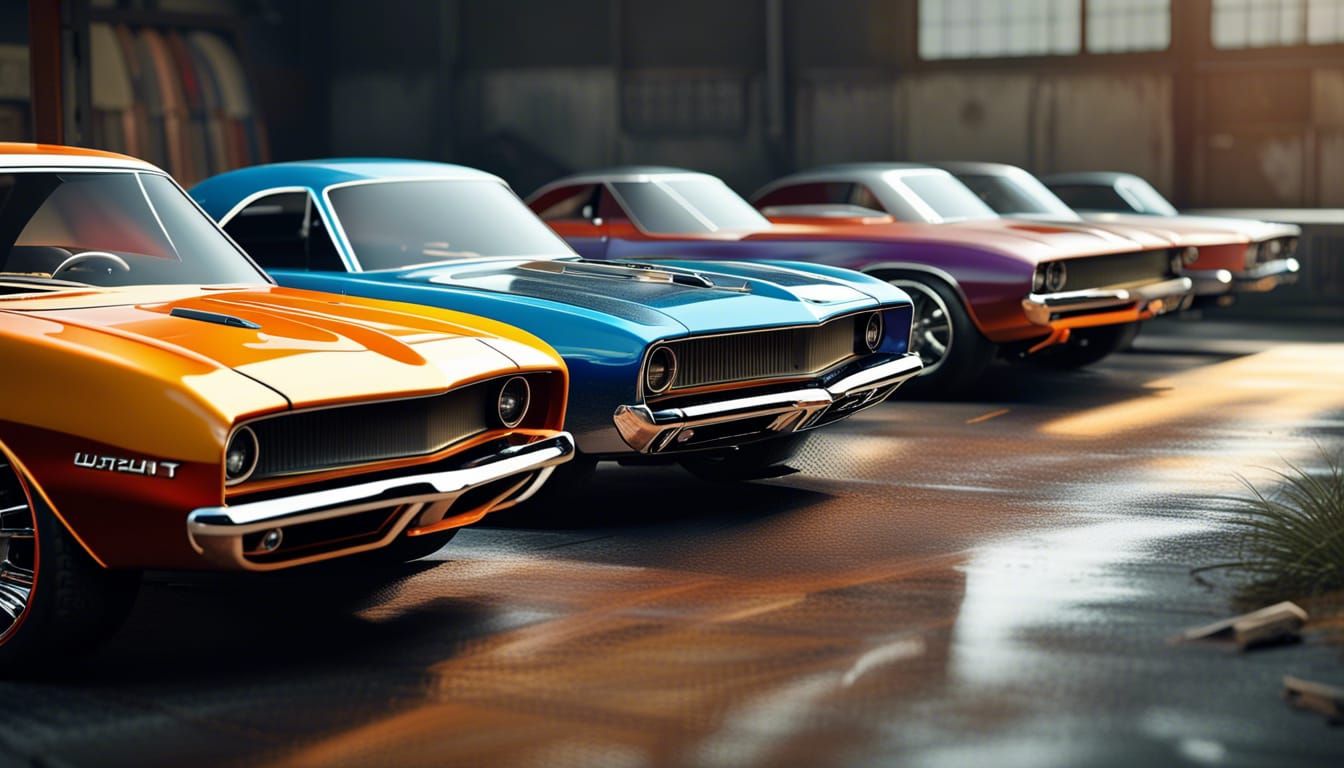 The Fast & Furious Warehouse AI Generated Artwork NightCafe Creator