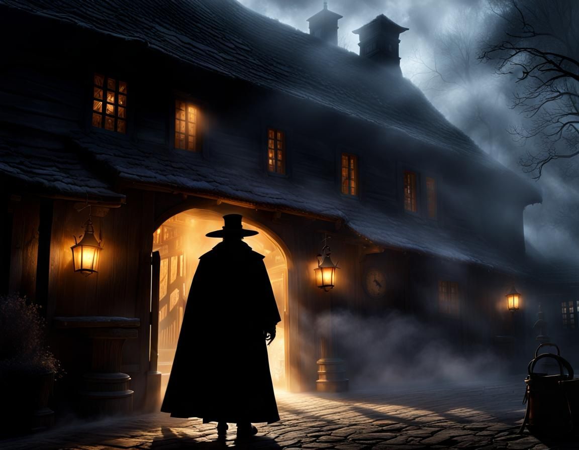 The Stranger at the Inn  by @MelanieL