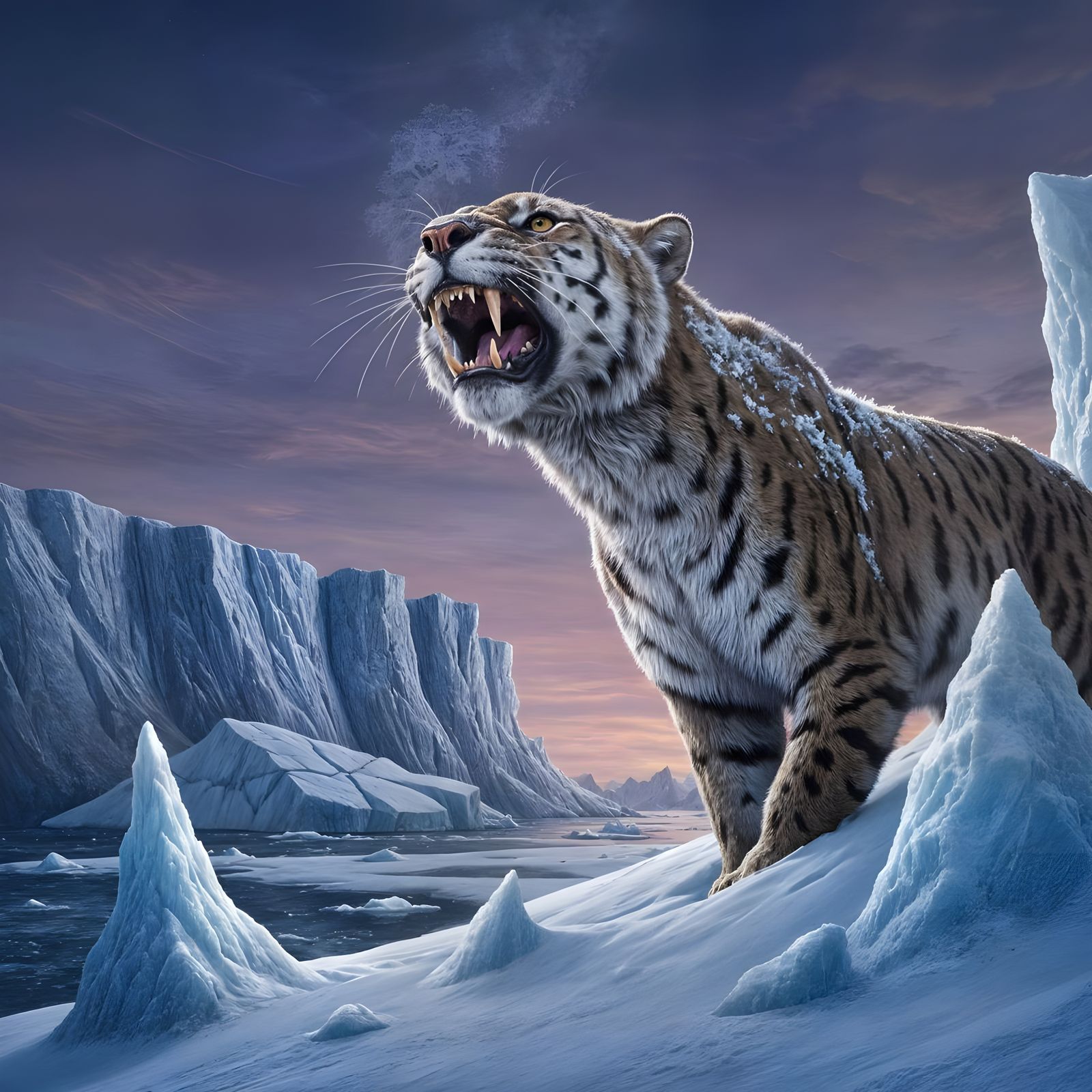 saber tooth  by @Art_For_Ukraine