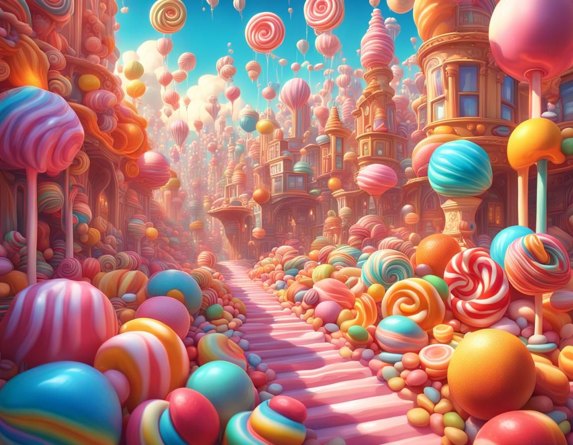 Sweet Street  by @Worlds from our Hearts