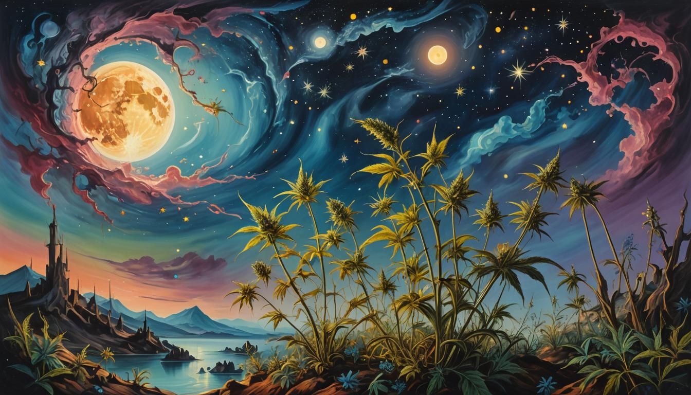 Dreaming of the Purple Haze   by @Beemark