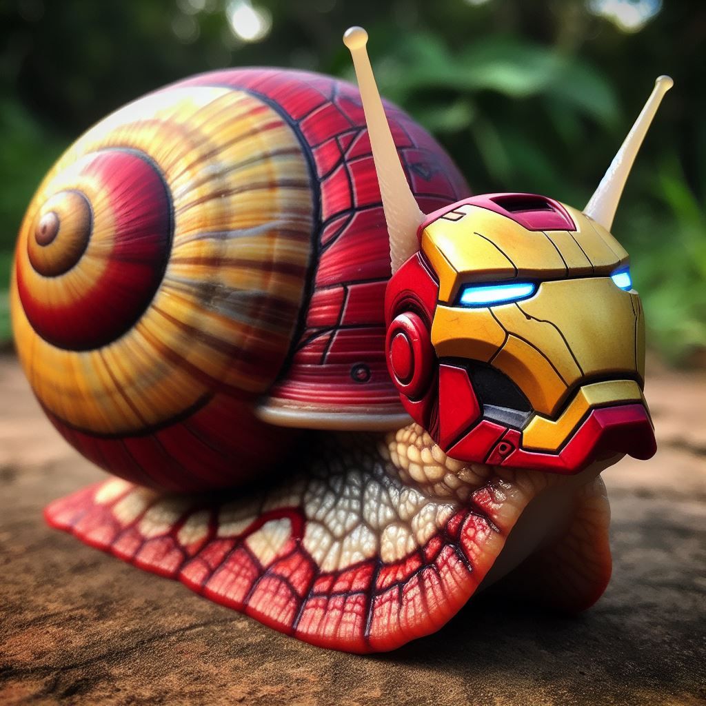Ironman snail 🐌
