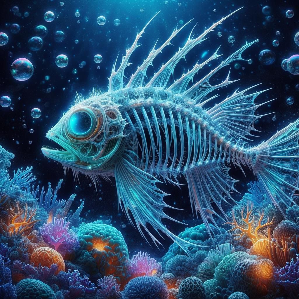 Bone Fish  by @Rosie