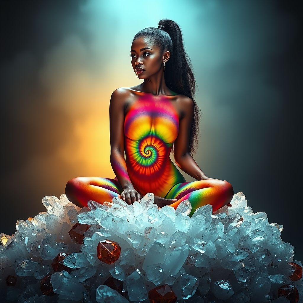 A portrait of a young woman