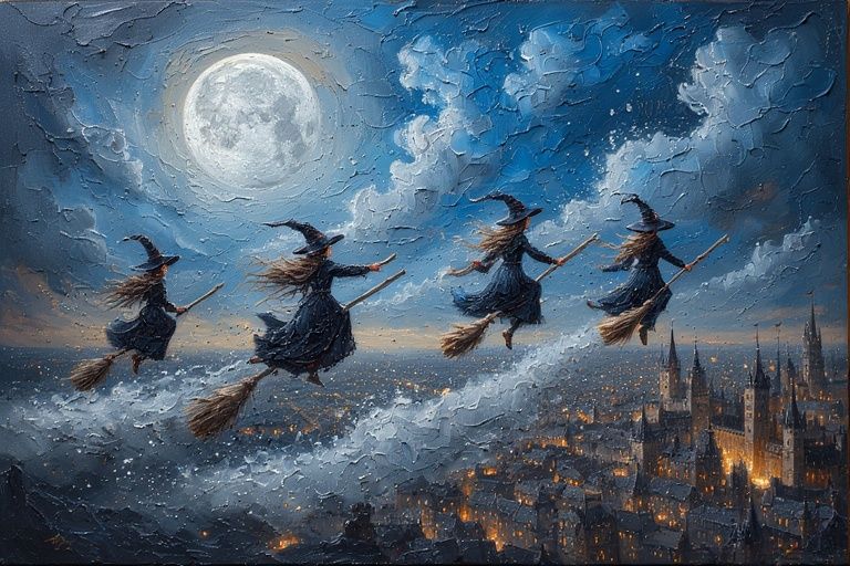 Four sister witches