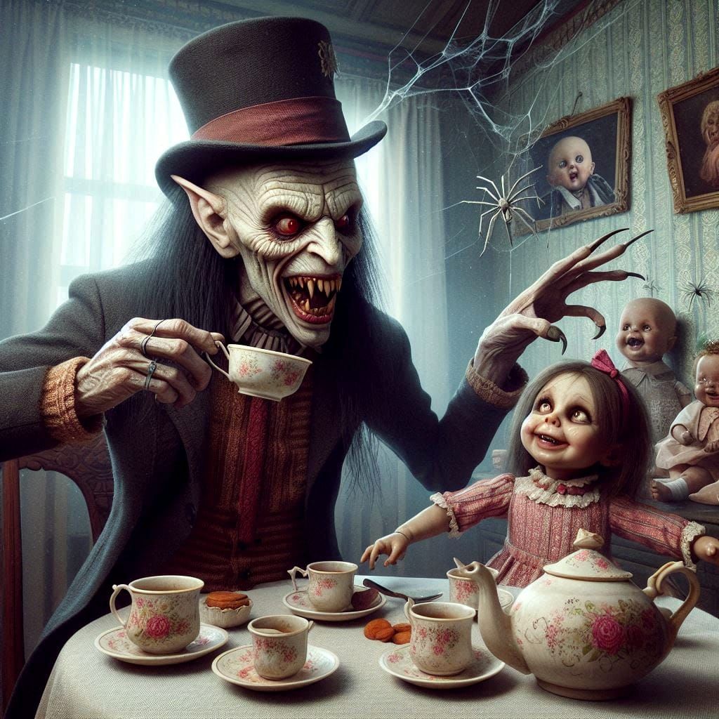 Nosferatu tea party