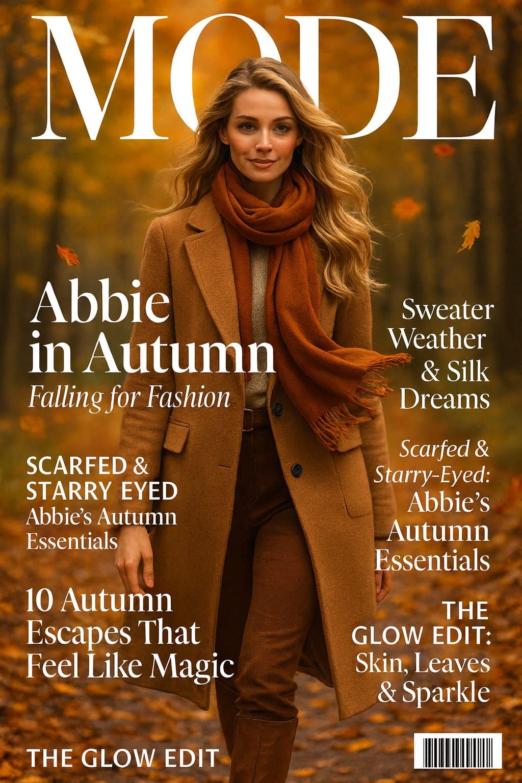 Abbie's travels 💗 Abbie on the cover of a magazine 💗
