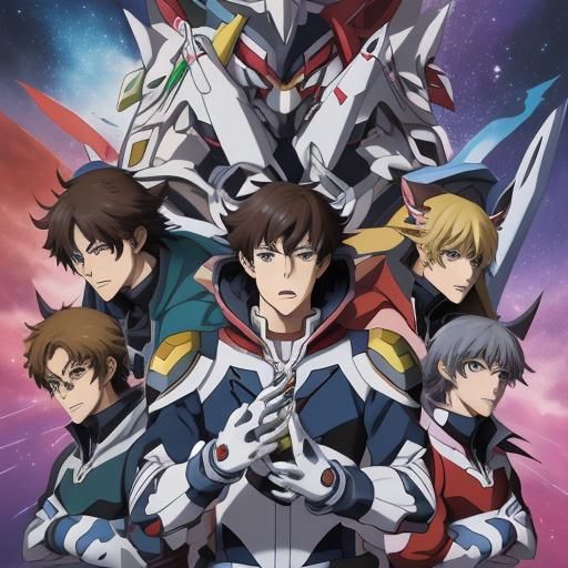 Legendary Robot Voltron Assembles in Epic Anime Art
