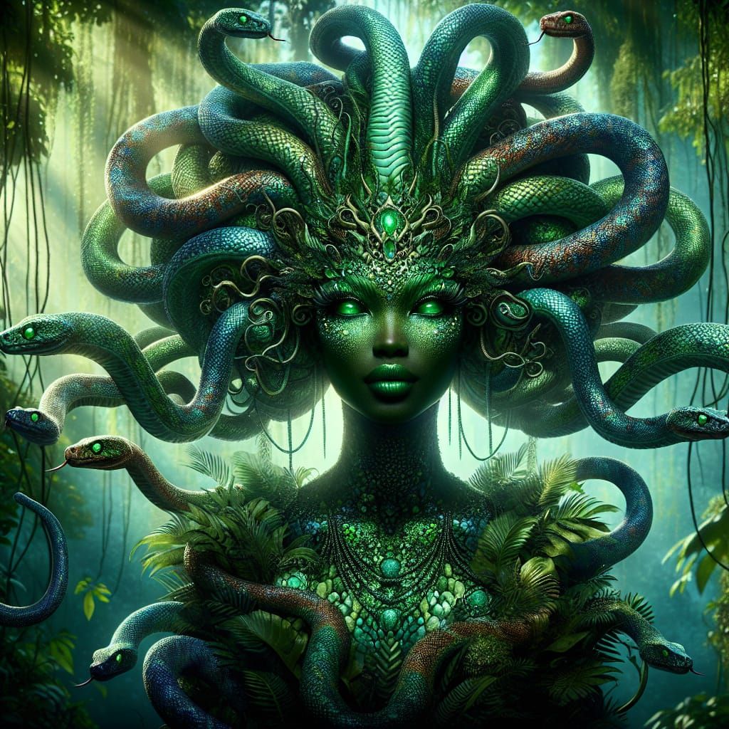 Medusa  by @Pax