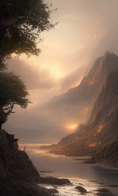 Northern Harbour Concept Art in Unreal Engine