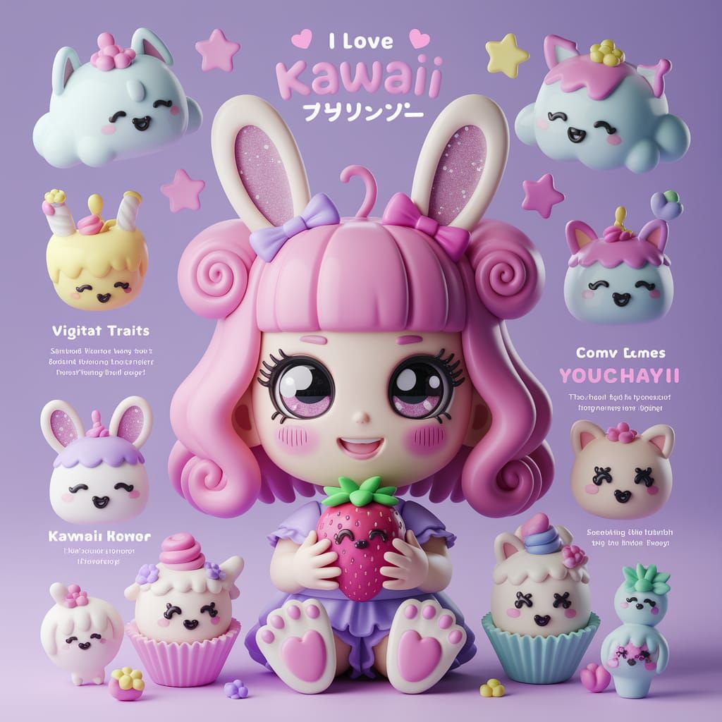 I love KAWAii  by @The Nights Sky