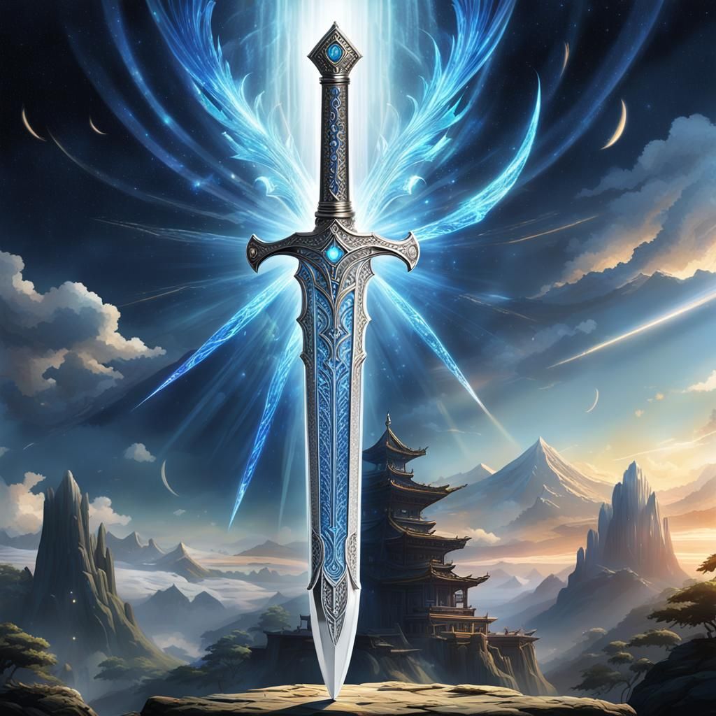 The celestials magical sword