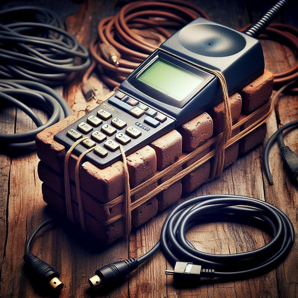 my first mobile phone