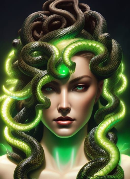 Medusa   by @LittleStreetSweeper