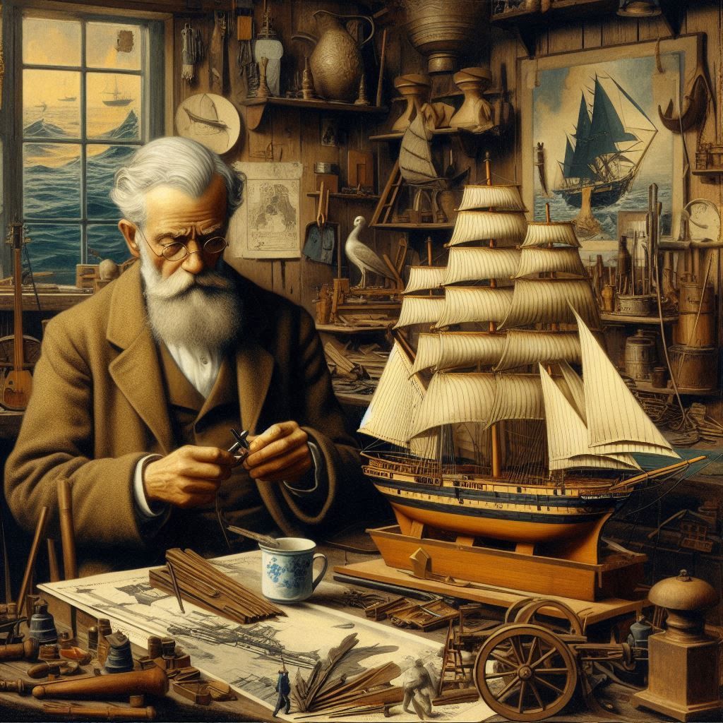 Clipper Ship Model Builder
