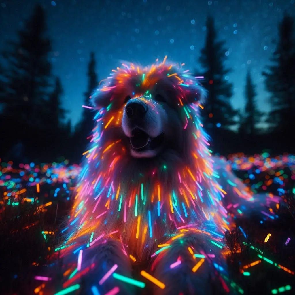 Neon Dog