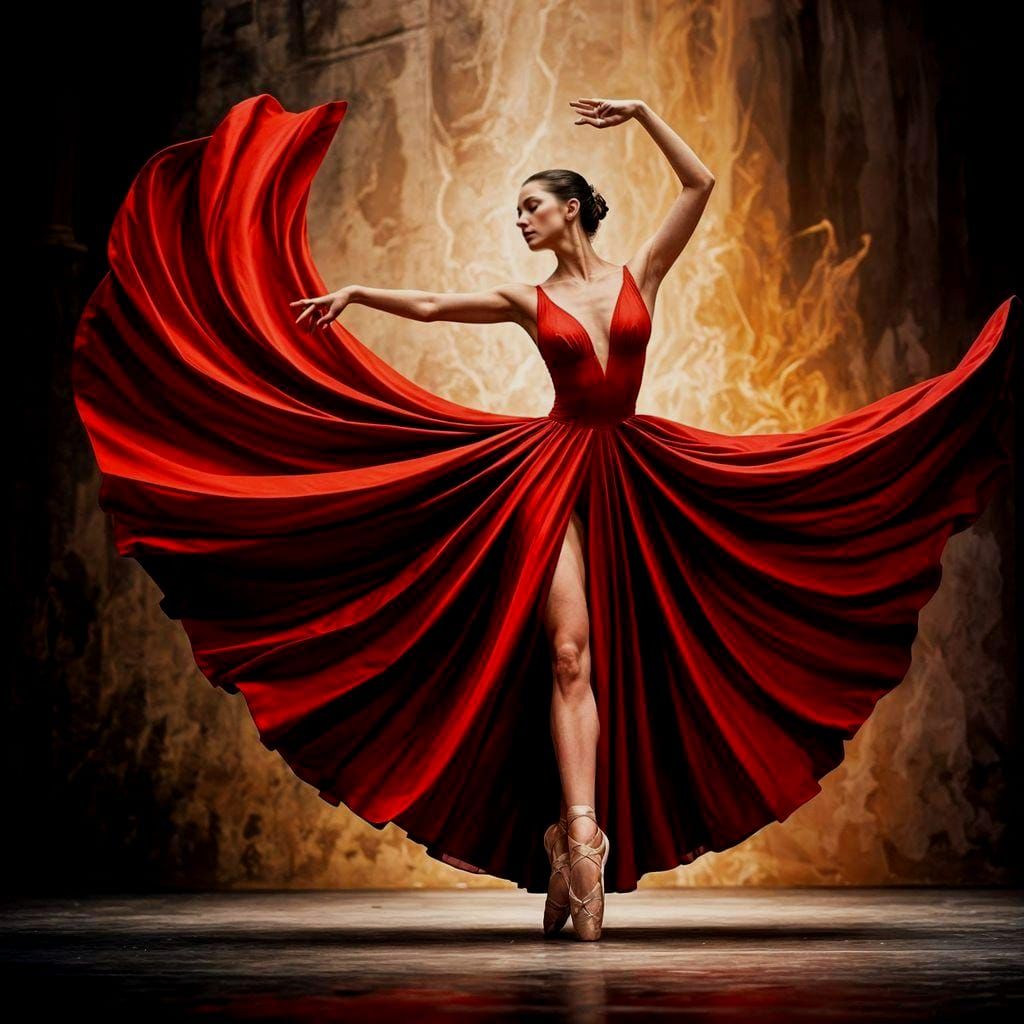 red dancer  by @photon