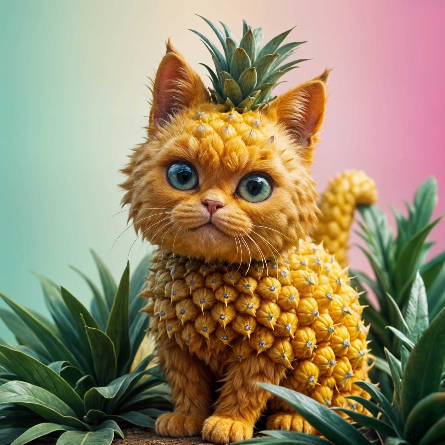 Pineapple Kitty