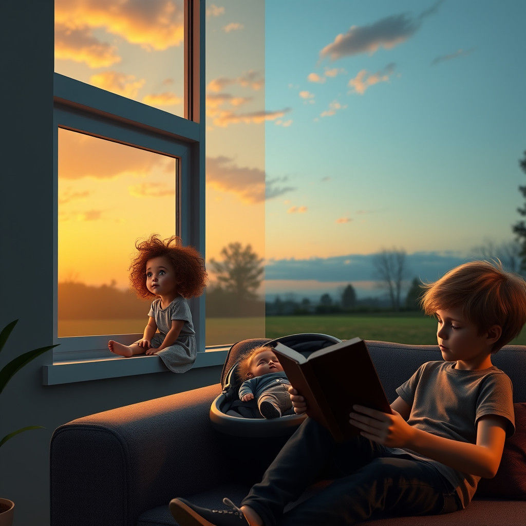 Cozy Family Home in Modern Minimalist Style