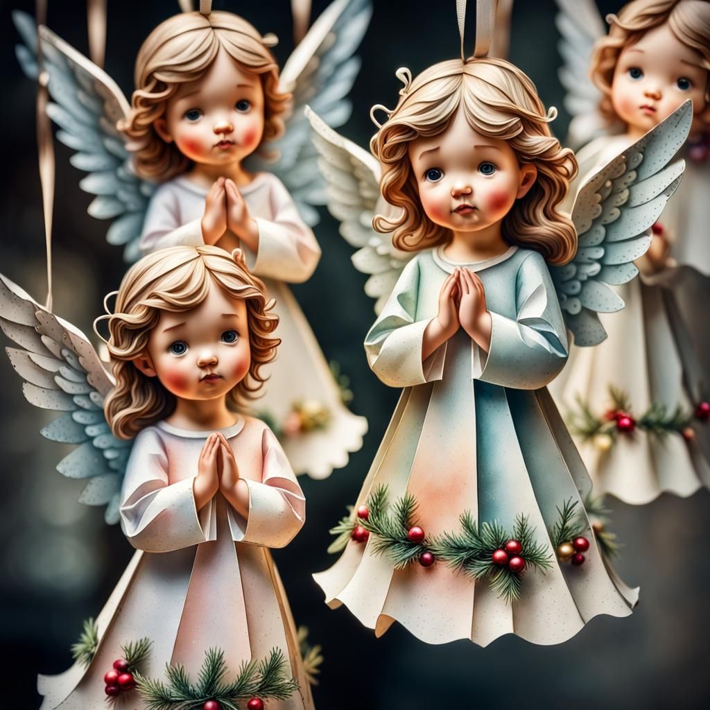 Pretty Paper Angels