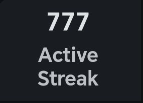 777 streak