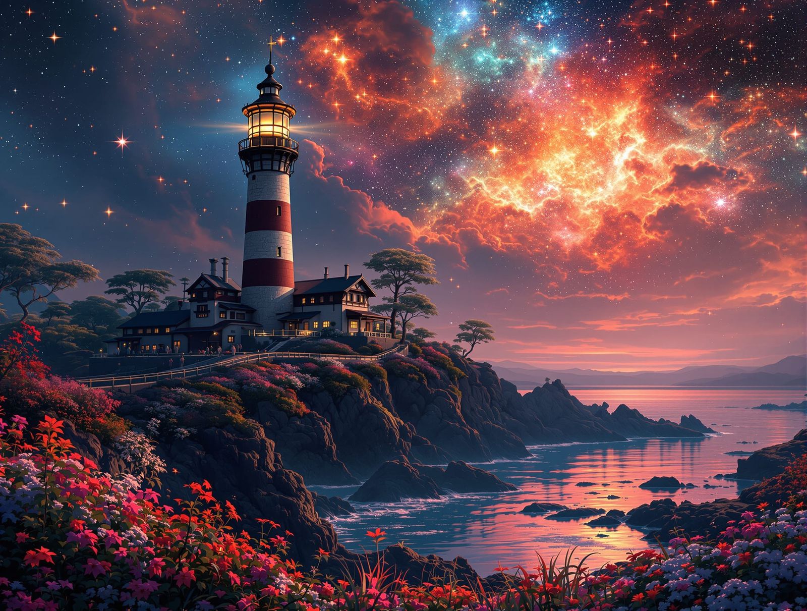 Lighthouse   by @1cheesepuff