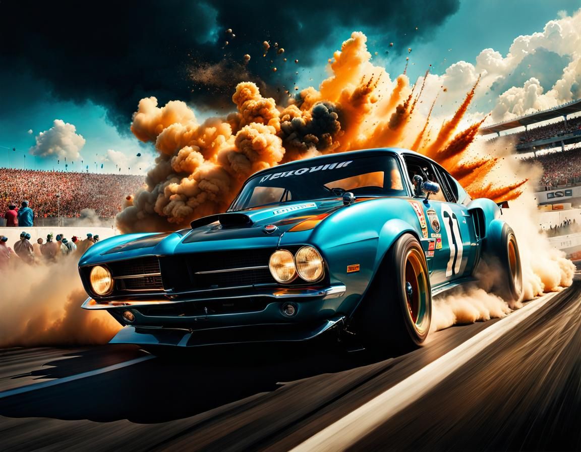 Out Muscle. Out Run.  by @new2ai