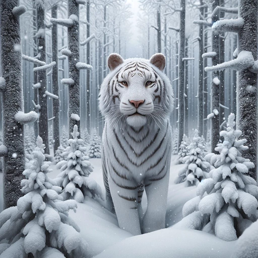 White Bengal Tiger