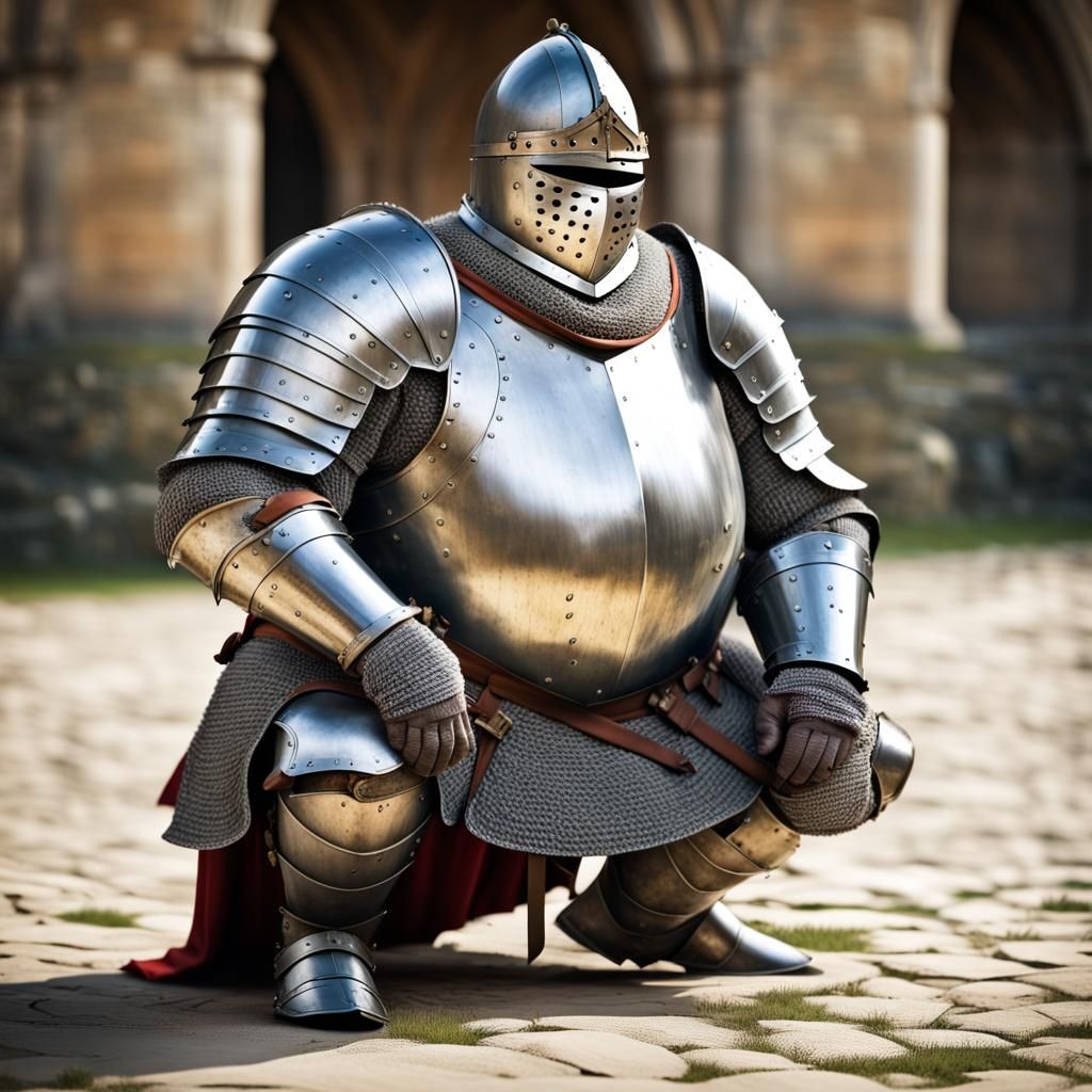 The fattest knight in King Arthur's Court: Sir Cumference  by @Rotator