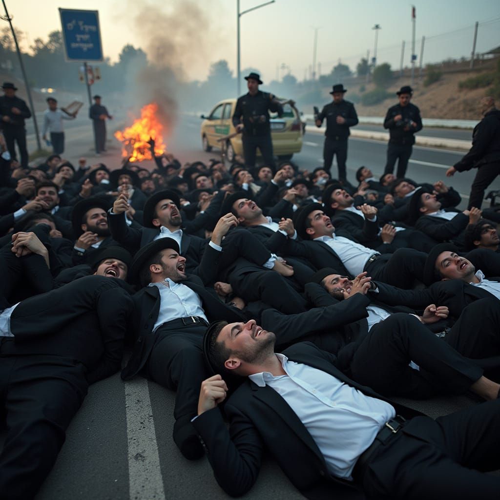 Ultra-Orthodox Protest Disrupts Israeli Highway