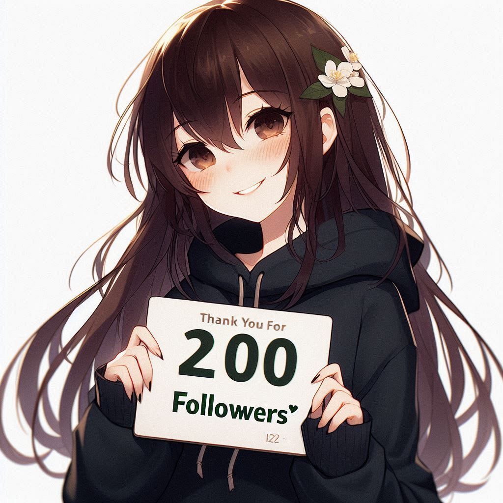 Thank You for 200 Followers!