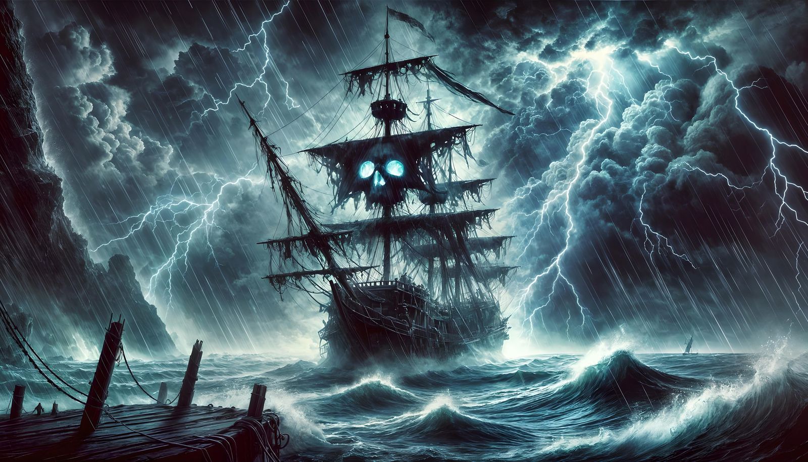The Brutal Ghost Pirate Ship
