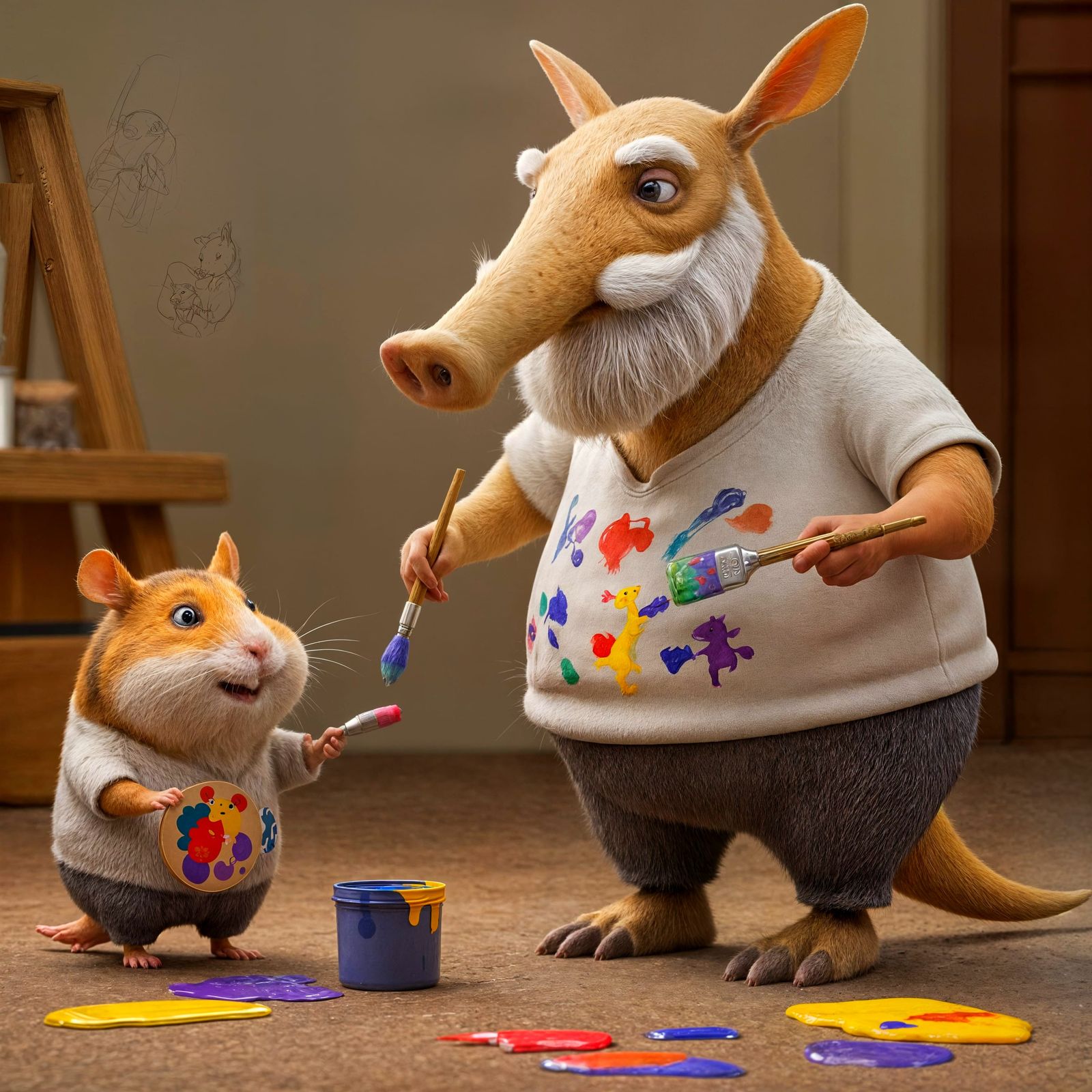 Adding colour to each other's lives