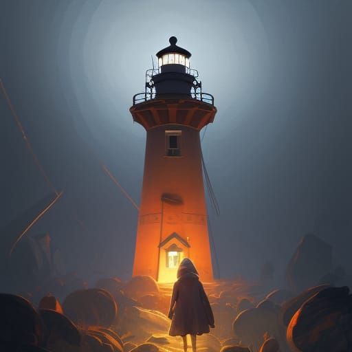 Little Nightmares Lighthouse  by @Bloo