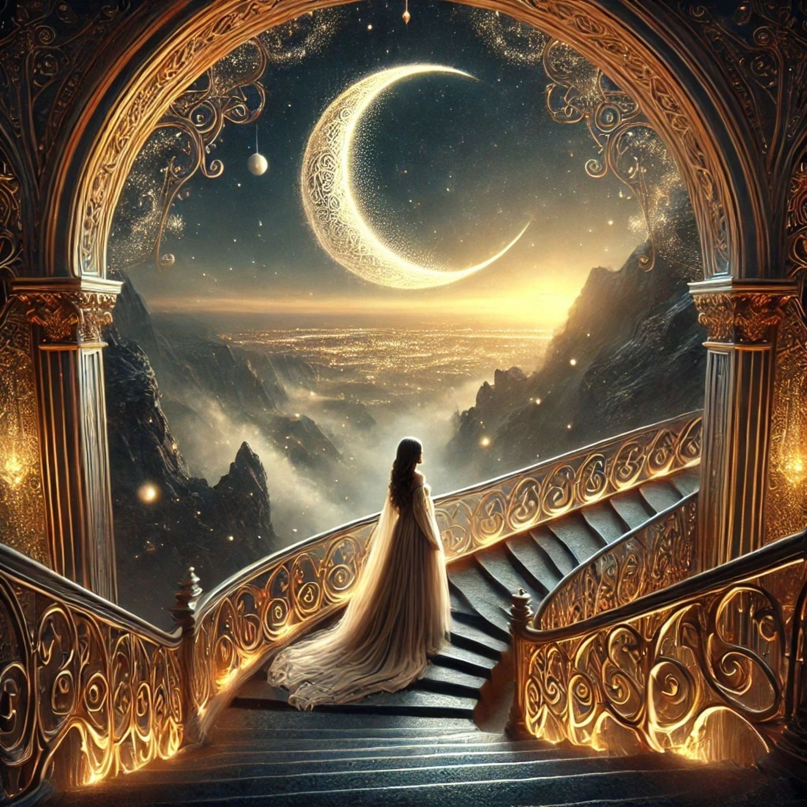 Ethereal Ascension: Immerse yourself in the enchanting realm of celestial wonder